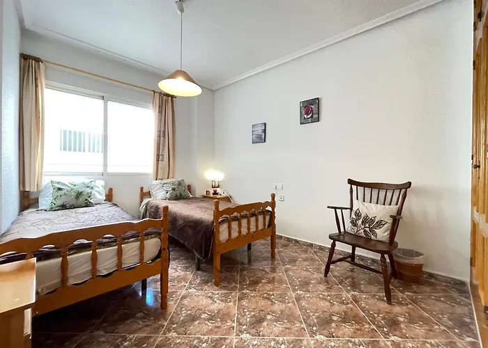 Superior 2 Mins To Playa Del Cura, 3 Bedrooms, 2 Baths, Big Terrace Apartment *